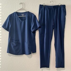 Cherokee Allura Scrub Set Size XL Medical Healthcare Workwear